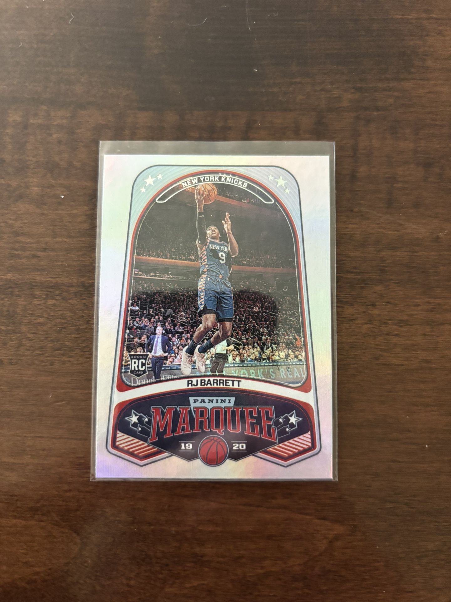 2019-20 Panini Chronicles Marquee RJ Barrett #259 Rookie RC Knicks Silver Holo