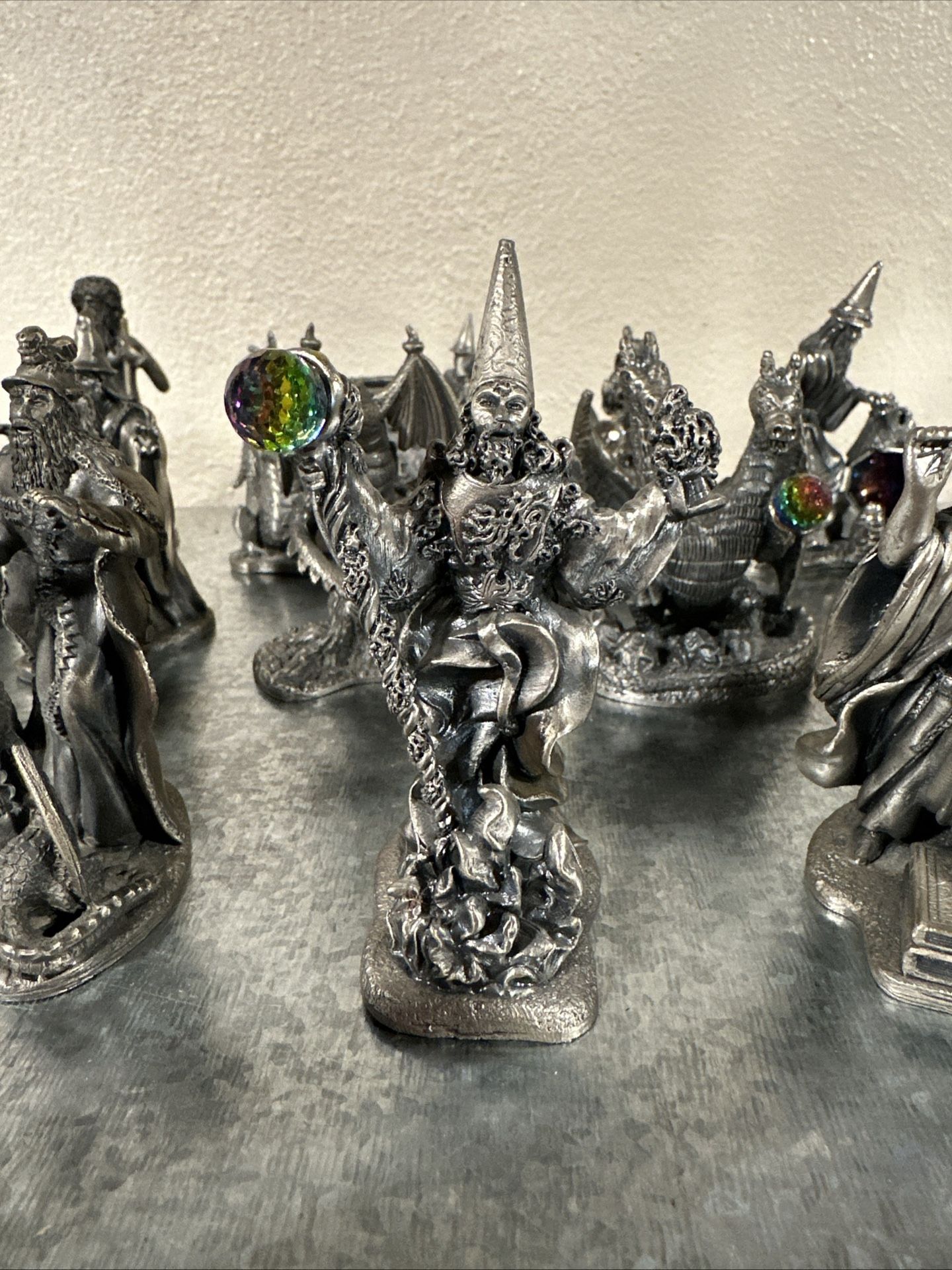 Little Wizards and Dragons figures