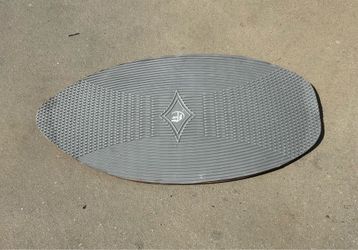 41” XL deluxe wood SkimBoard w/EVA traction pad, like new