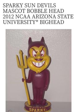 ISO ASU Sparky Sun Devils bobbleheads