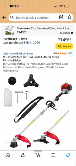 Grass cutter new in box