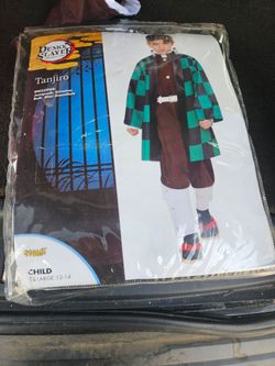 Demon slayer size Large kids