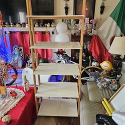 Tall ladder bookcase excellent condition 