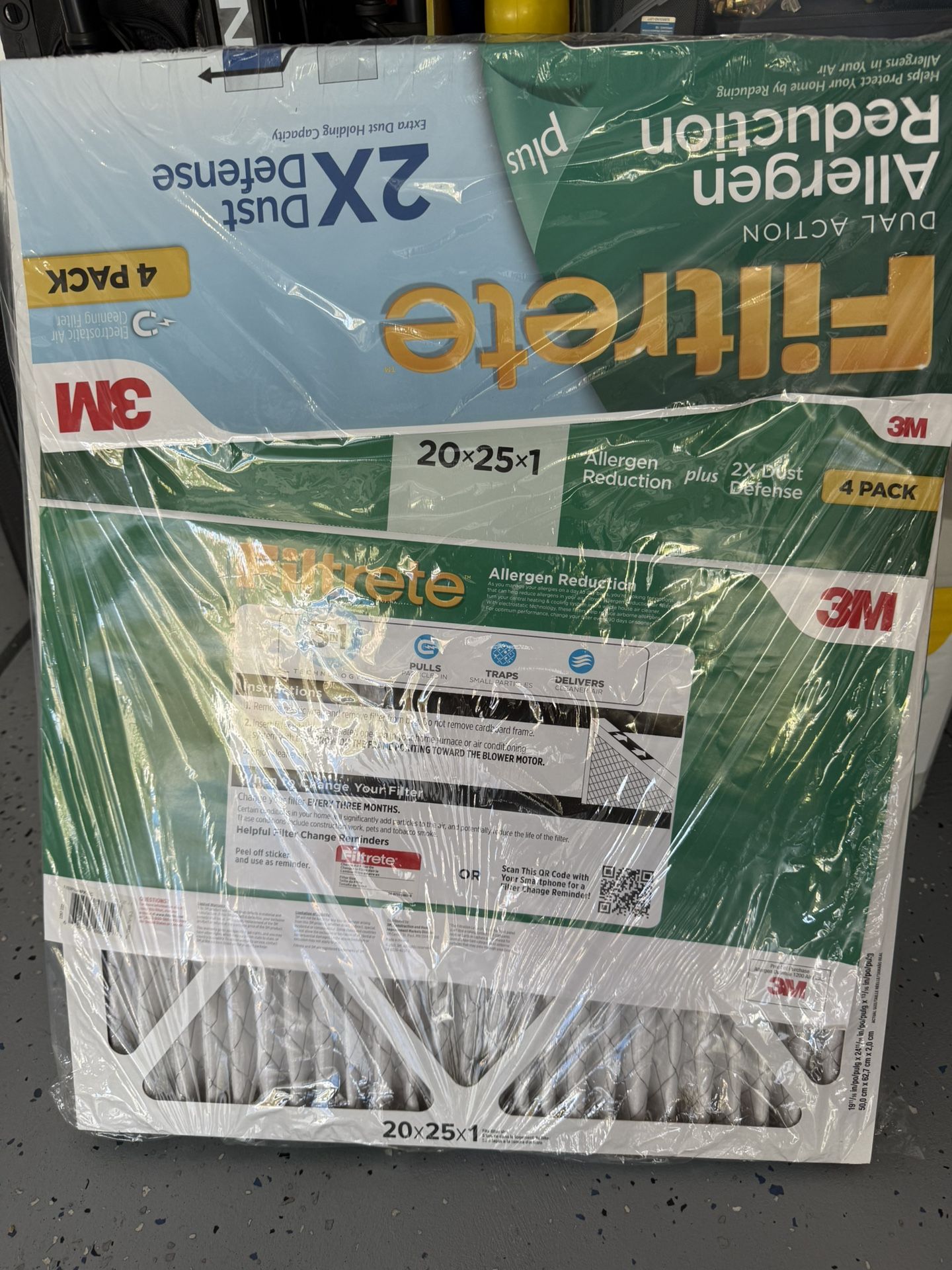 2 X 3M Filtrate 20x25x1 furnace filters