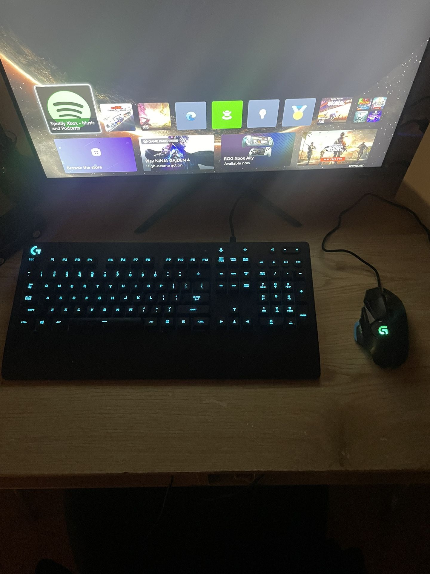 Logitech Keyboard and Mouse 
