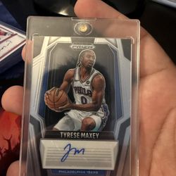 Tyrese Maxey Prizm Auto