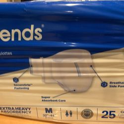 Adult Diaper Attend Med $5