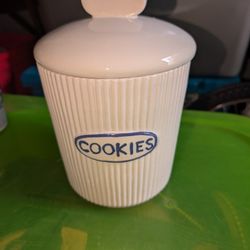 Cookie Jar Ceramic Canister