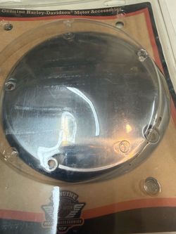 Harley Davidson Genuine Polished Clutch Derby Cover 60769-06 Dyna