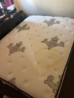 Queen mattress bed