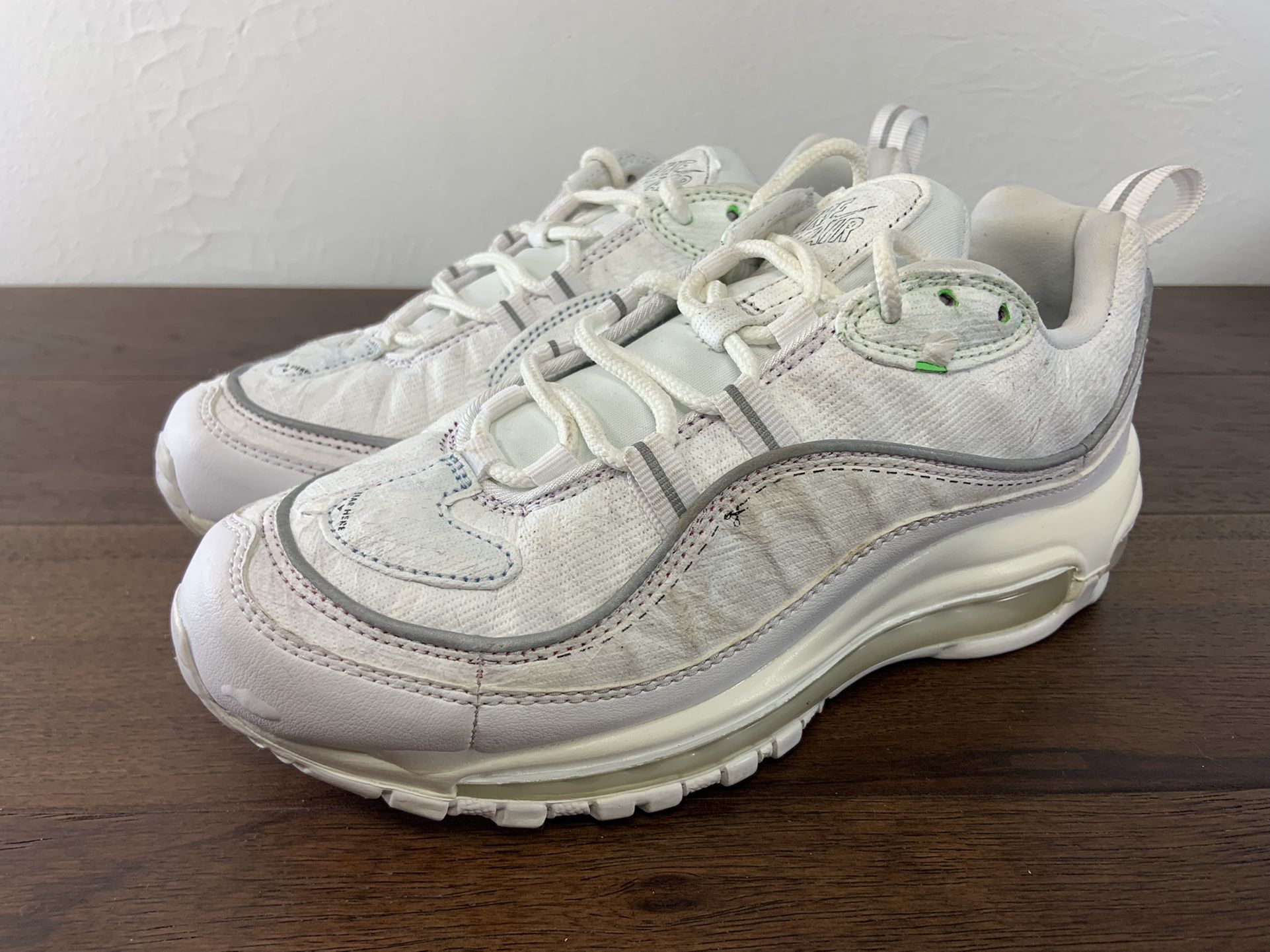 NIKE Air Max 98 LX Retro Tear Away Running Shoes Womens Size