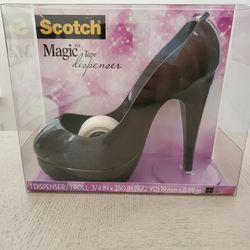 High heel tape dispenser