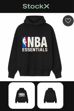 Essentials fear of god NBA hoodie