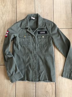Girls Army Jacket
