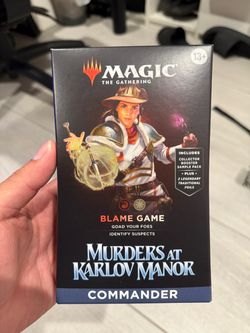 Magic the Gathering Precon Blame Game