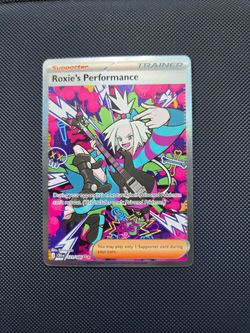 Pokemon Chaos Rising Roxies Performance SIR  Read Description!