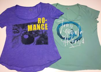 2 Converse Lightweight Tees, Size XL