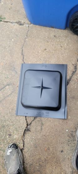 Air Vent Black Aluminum Square Roof Louver