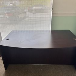 Wood desk