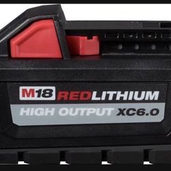 Milwaukee XC6.0 batteries NEW
