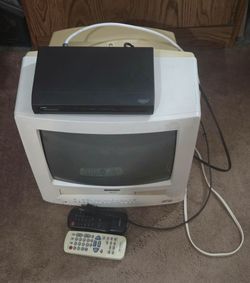 Sharp 13VT -K150 TV/VCR Combo & Magnavox  Digital to Analog  TV Conventer