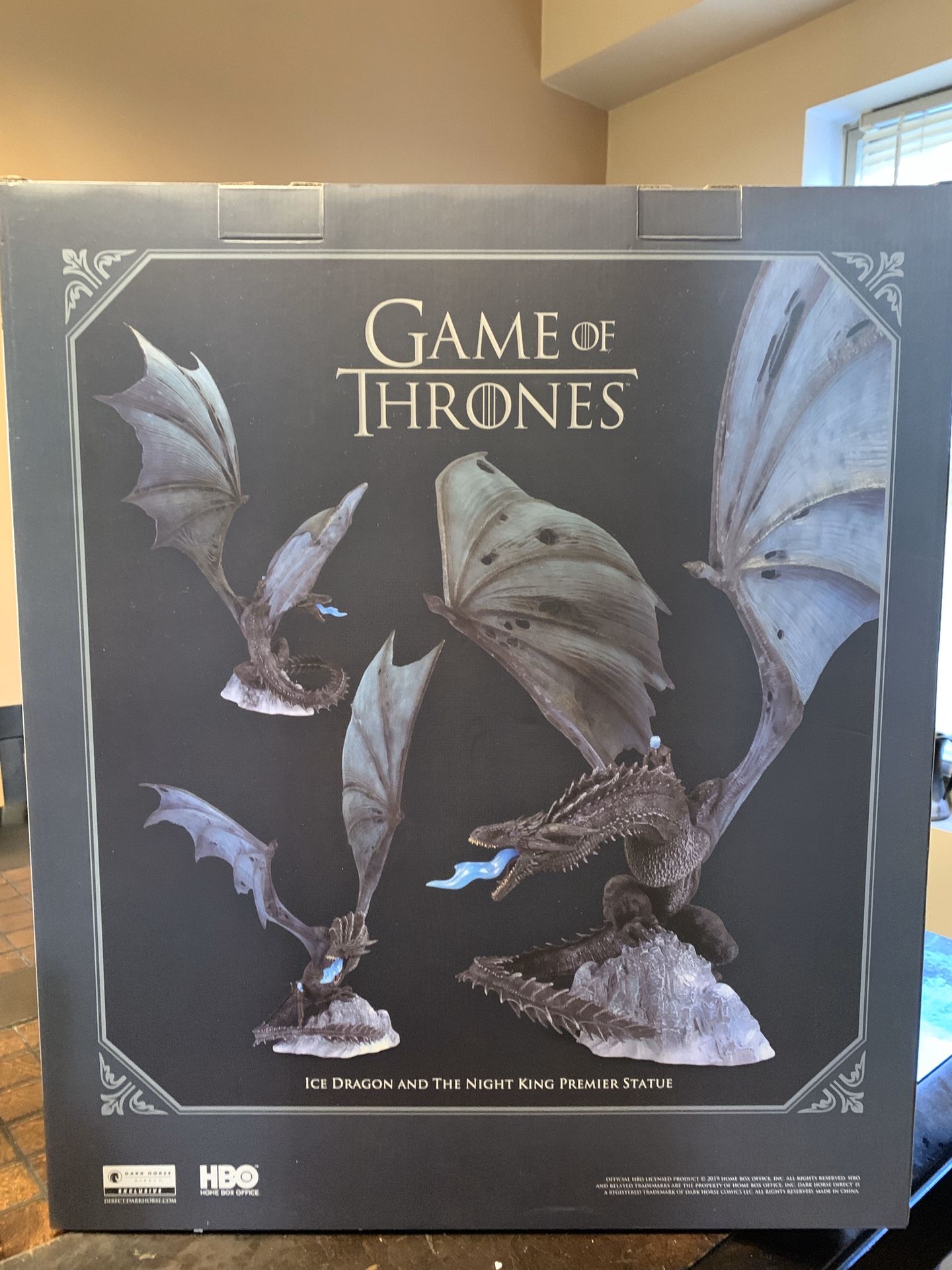 Dark Horse Direct Game Of Thrones Dragon Statue Dark Horse Game Of