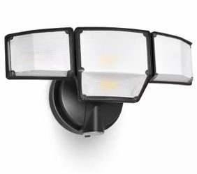 9000-lumens 320° Dusk to Dawn LED Flood Light