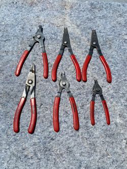 Tools blue Point and case pliers all for$50.00