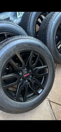 20s CHEVY GMC RIMS TIRES 6LUGS 6X5.5