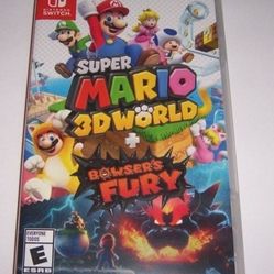 NINTENDO SWITCH SUPER MARIO 3DWORLD BOWSERS FURY 