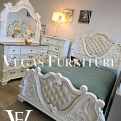 Queen Bedroom Set 4pc 