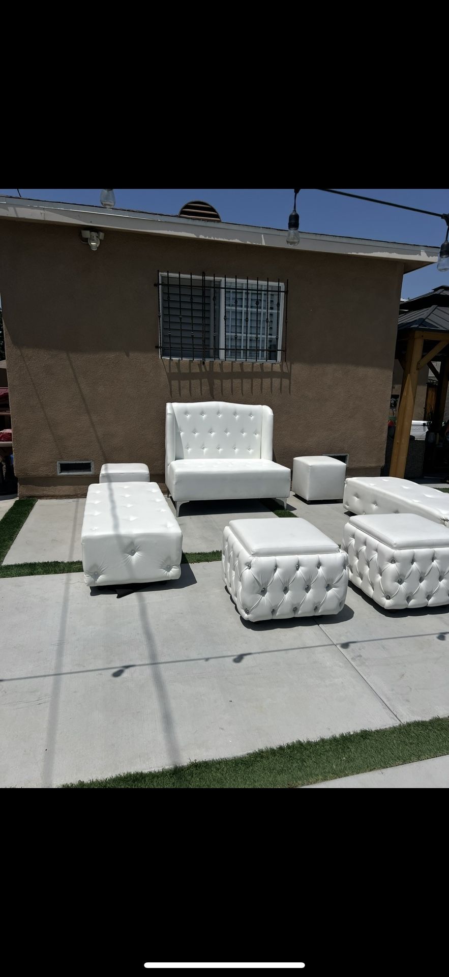Luxury Event White Lounges 