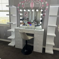 Bluetooth Makeup Vanity 