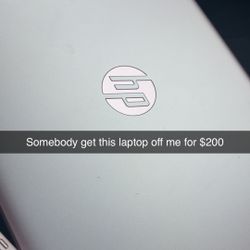 Pink Hp laptop 