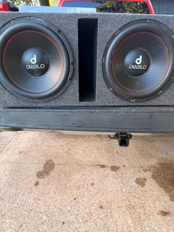 Dual 10" Diablo Subwoofers in Ported Box