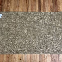 SISAL INDOOR/OUTDOOR AREA RUG 3’ X 5’, KOOPER WHEATBURRY