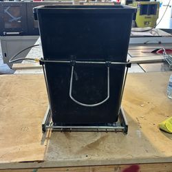 14x22 Roll-Out Double Trash Can For Cabinet