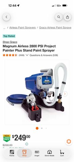 Graco Magnum 2800 PSI Airless Paint Sprayer