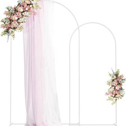 Metal Arch Backdrop Stand Set of 2