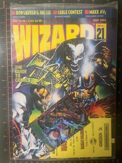 Wizard # 21 (NM) w/ trading card