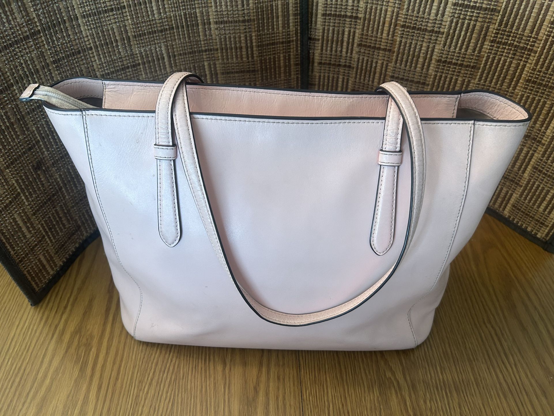 Kate Spade Pink Leather Tote