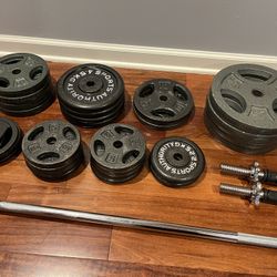 Weight Plates And Bars