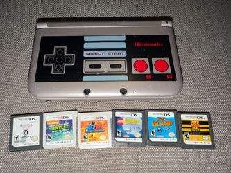 Nintendo 3ds xl nes retro edition with games