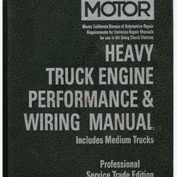 MOTOR  heavy truck engine wiring manual  4th edition 1(contact info removed)
