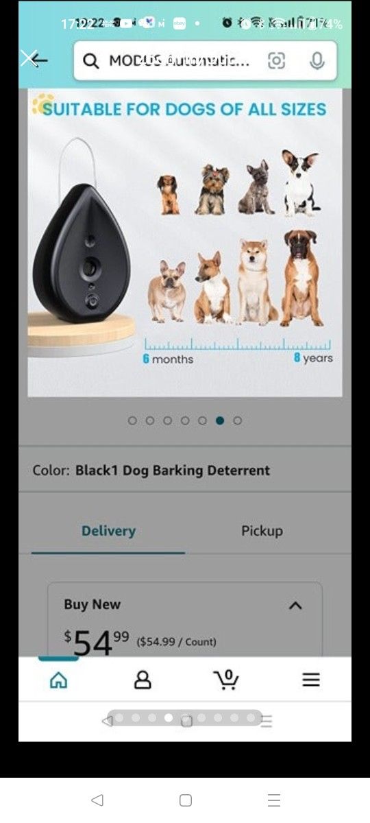 MODUS Automatic Anti Barking Device 2in1 Dog Barking Control Device