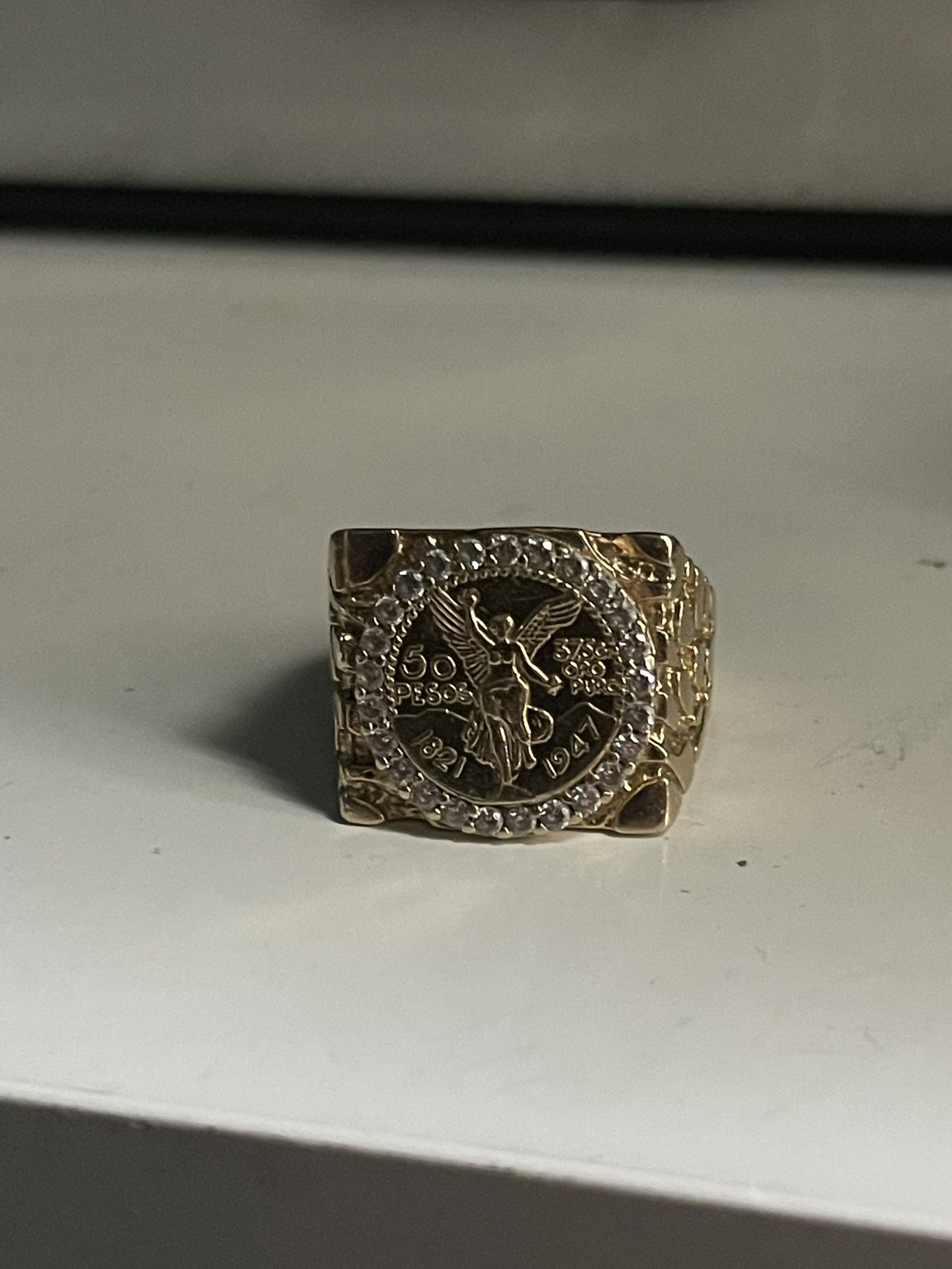 14k Centenario Ring