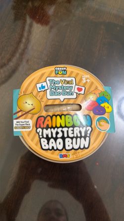 Rainbow mystery bao bun
