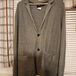 Men's Size XL Armani Express A/X Grey Sweater