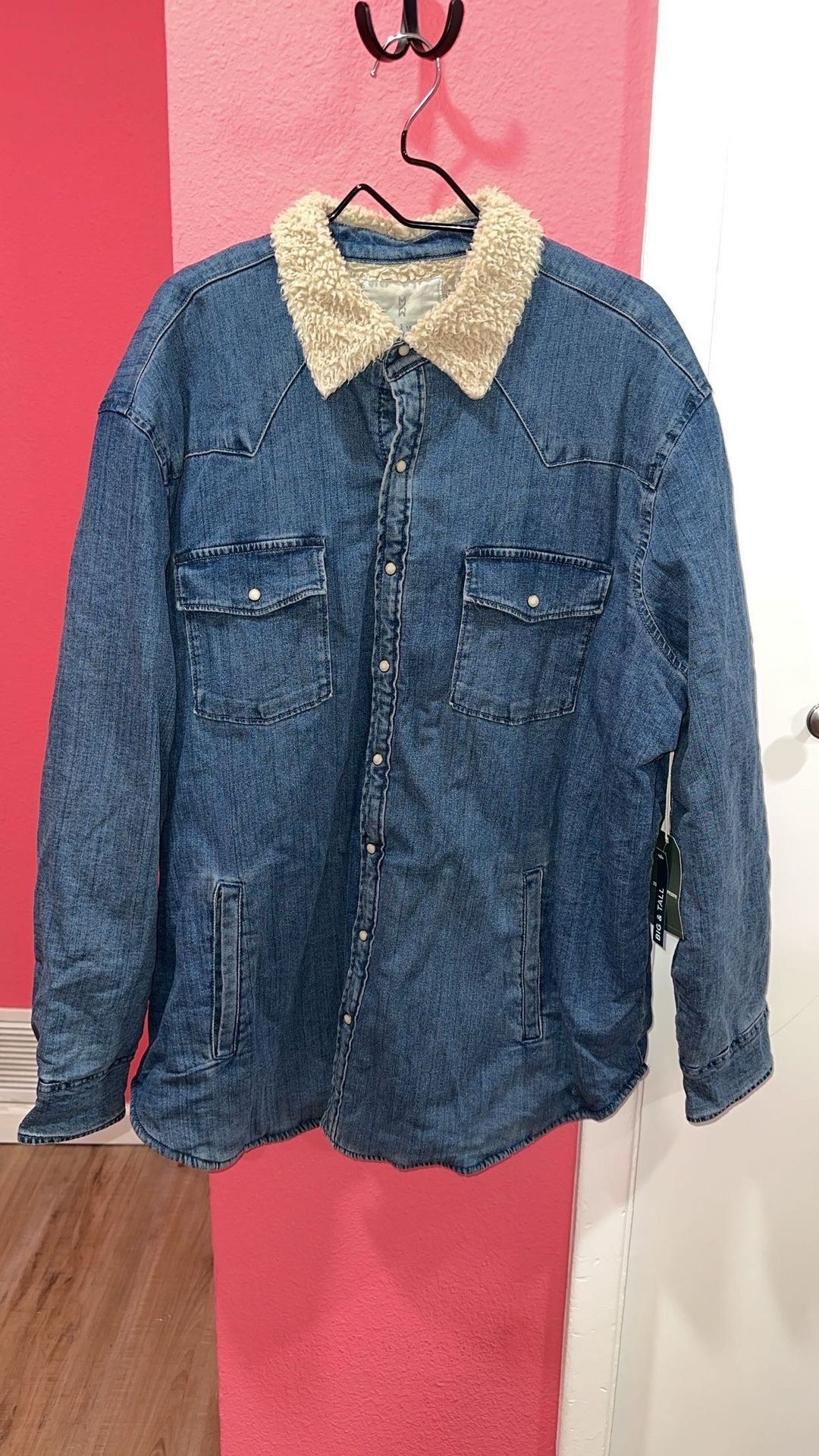 Sherpa Jean jacket men’s