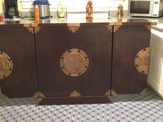 Antique Korean liquor cabinet